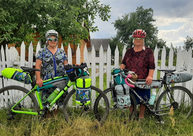 A kit of bicycle bags